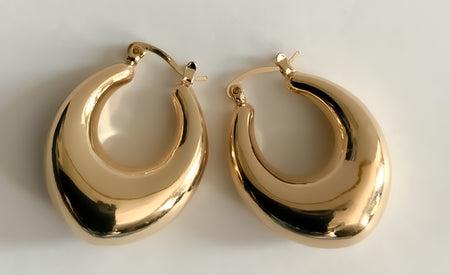 Gold Pointed Oval Earringclassy elegant look for everydayGold Pointed Oval Earringclassy elegant look for everyday$7.35Melÿi’s Beauty